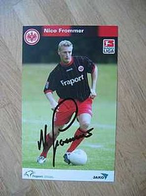 Eintracht Frankfurt Saison 03/04 Nico Frommer Autogramm