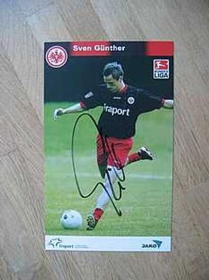 Eintracht Frankfurt Saison 03/04 Sven Günther Autogramm
