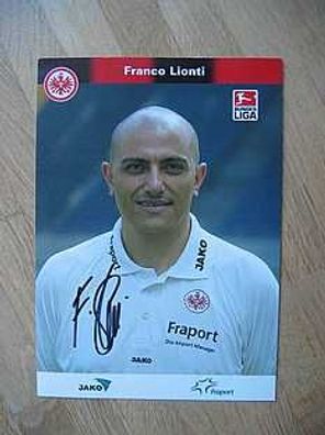 Eintracht Frankfurt Saison 05/06 Franco Lionti Autogram