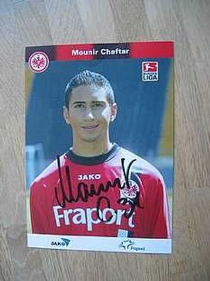 Eintracht Frankfurt Saison 05/06 Mounir Chaftar Autogra
