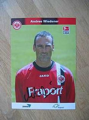 Eintracht Frankfurt Saison 05/06 Andree Wiedener - handsigniertes Autogramm!!!