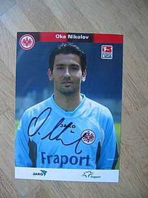 Eintracht Frankfurt Saison 05/06 Oka Nikolov Autogramm