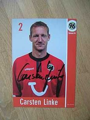 Hannover 96 Saison 02/03 Carsten Linke Autogramm