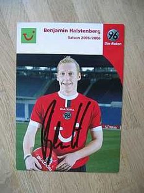 Hannover 96 Saison 05/06 Benjamin Halstenberg Autogramm