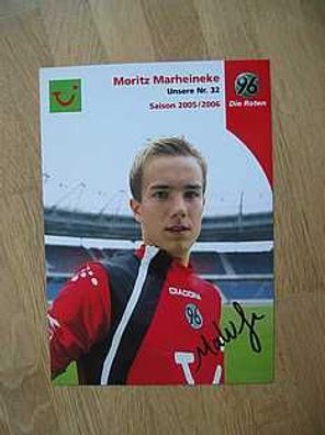 Hannover 96 Saison 05/06 Moritz Marheineke Autogramm