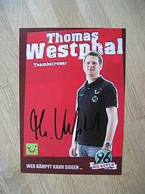 Hannover 96 Saison 06/07 Thomas Westphal Autogramm