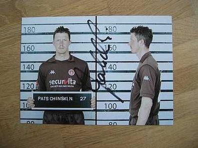FC St. Pauli Saison 02/03 Nico Patschinski Autogramm