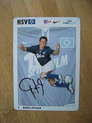 Hamburger SV Saison 01/02 Marcel Ketelaer Autogramm