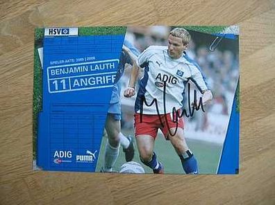 Hamburger SV Saison 05/06 Benjamin Lauth Autogramm