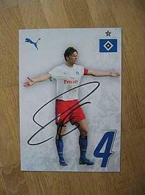 Hamburger SV Saison 06/07 Bastian Reinhardt Autogramm