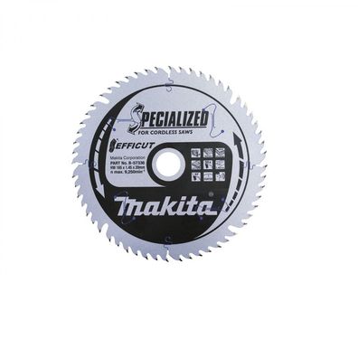 Makita Efficut Specialized Sägeblatt 165x20x56Z Tauchsäge DSP600 SP6000 B-57336