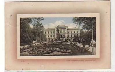39926 Ak Kiel Schloßgarten mit Universität 1910