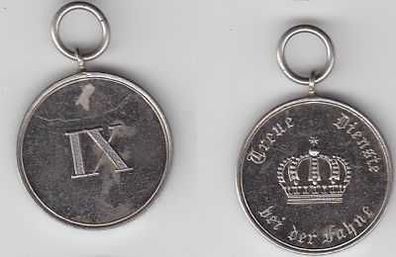 Preussen Medaille Dienstauszeichnung für IX. Jahre