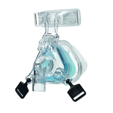 Comfort Gel Blue CPAP-Maske Gr. M mit Kopfband und Ausatemventil