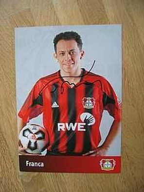 Bayer Leverkusen Saison 05/06 Franca Autogramm