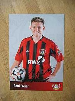Bayer Leverkusen Saison 05/06 Paul Freier Autogramm