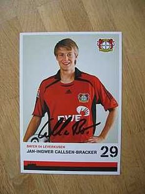 Bayer Leverkusen Saison 06/07 JanIngwer Callsen-Bracker