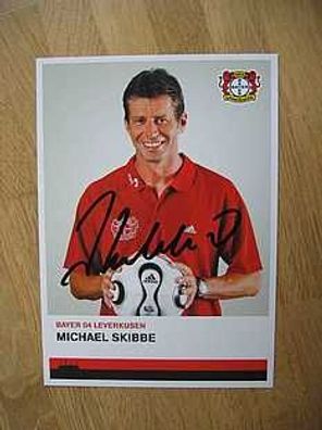 Bayer Leverkusen Saison 06/07 Michael Skibbe Autogramm
