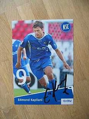 Karlsruher SC Saison 05/06 Edmond Kapllani Autogramm