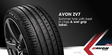 2 x 205/55/16 TL 91V Avon ZV7 Sommerreifen