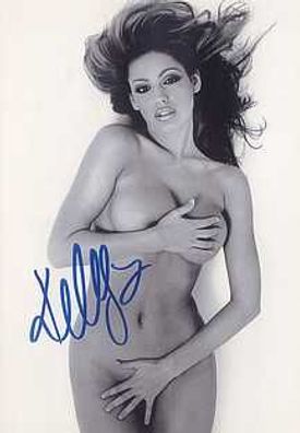 NACKT Original Autogramm KELLY BROOK auf HGF