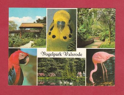 Postkarte- Motiv Vogelpark Walsrode
