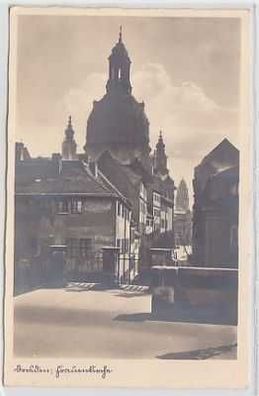 07071 Foto Ak Dresden Frauenkirche 1941