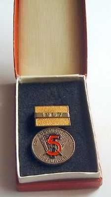 DDR Orden für ausgezeichnete Leistungen 1957 im Etui