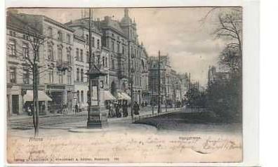 40089 Ak Altona Königstraße mit Geschäften 1902