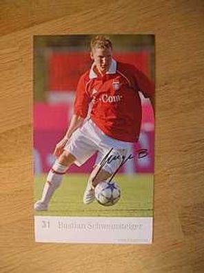 FC Bayern München Saison 06/07 Bastian Schweinsteiger - Autogramm!!