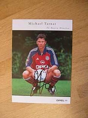 FC Bayern München Saison 00/01 Michael Tarnat Autogramm