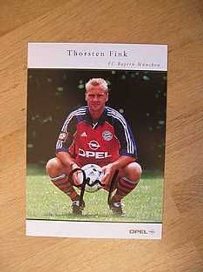 FC Bayern München Saison 00/01 Thorsten Fink Autogramm