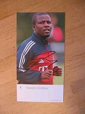 FC Bayern München Saison 02/03 Sammy Kuffour Autogramm