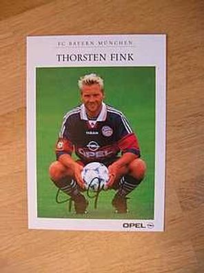 FC Bayern München Saison 98/99 Thorsten Fink Autogramm