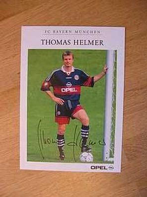 FC Bayern München Saison 98/99 Thomas Helmer Autogramm