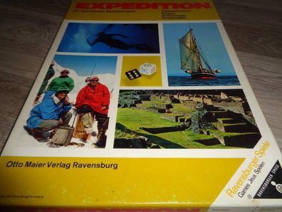 Würfelspiel Expedition-ein spannendes Abenteuerspiel von Ravensburger von 1971