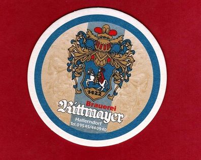 Brauerei Rittmayer Hallerndorf - ein ungebrauchter Bierdeckel