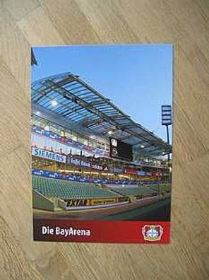 Rare Stadionkarte Bayer 04 Leverkusen Saison 05/06