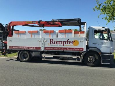 10cm Porenbeton in 50cm, Gasbeton, Dämmung, Porenbetonsteine, 24 Paletten