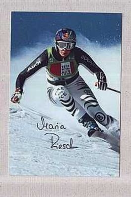 Maria Riesch - persönlich signiert