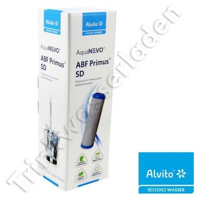 Alvito Wasserfilter ABF Primus SD - Aktivkohle Blockfilter - 0,45 µm