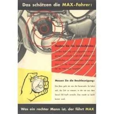 Farb-Poster NSU Max