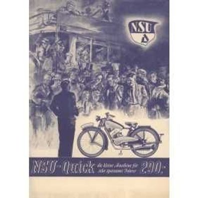 Farb-Poster NSU Quick 1937