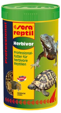 Sera reptil Herbivor - Professionalfutter für herbivore Reptilien 250ml - 80g