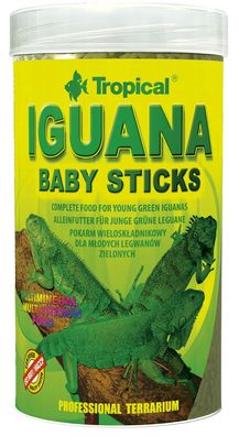 Tropical Iguana Baby Sticks - tägliche Fütterung junger grüner Leguane 250ml