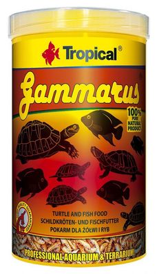 Tropical Gammarus - Bachflohkrebse - Schildkröten- und Fischfutter 250ml