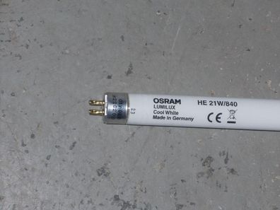 Osram HE 21w/840 LumiLux Cool White Made in China EAC CE 86 86,2 86,3 cm lang