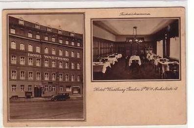38415 Mehrbild Ak Berlin Hotel Wartburg 1935