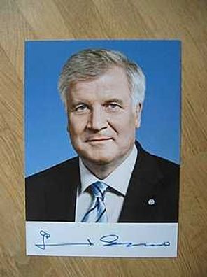 Bayerischer Ministerpräsident CSU Horst Seehofer - Autogramm!!!