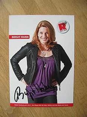 Radio Hamburg Birgit Hahn - handsigniertes Autogramm!!!